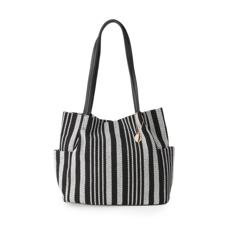 【A4対応】ストライプタックトート | ITS'DEMO | 詳細画像8 