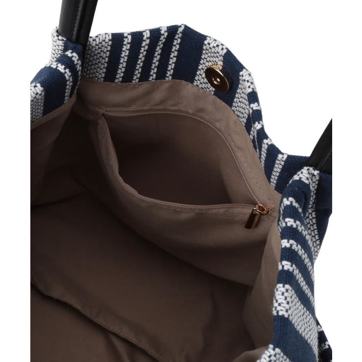 【A4対応】ストライプタックトート | ITS'DEMO | 詳細画像17 