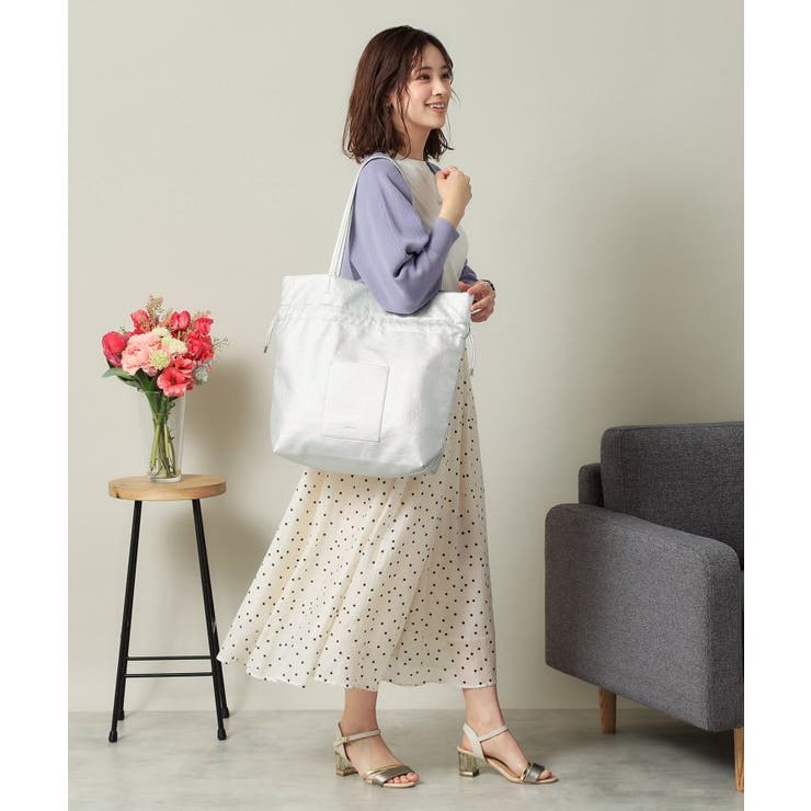 【A4対応】合皮巾着トート | ITS'DEMO | 詳細画像9 