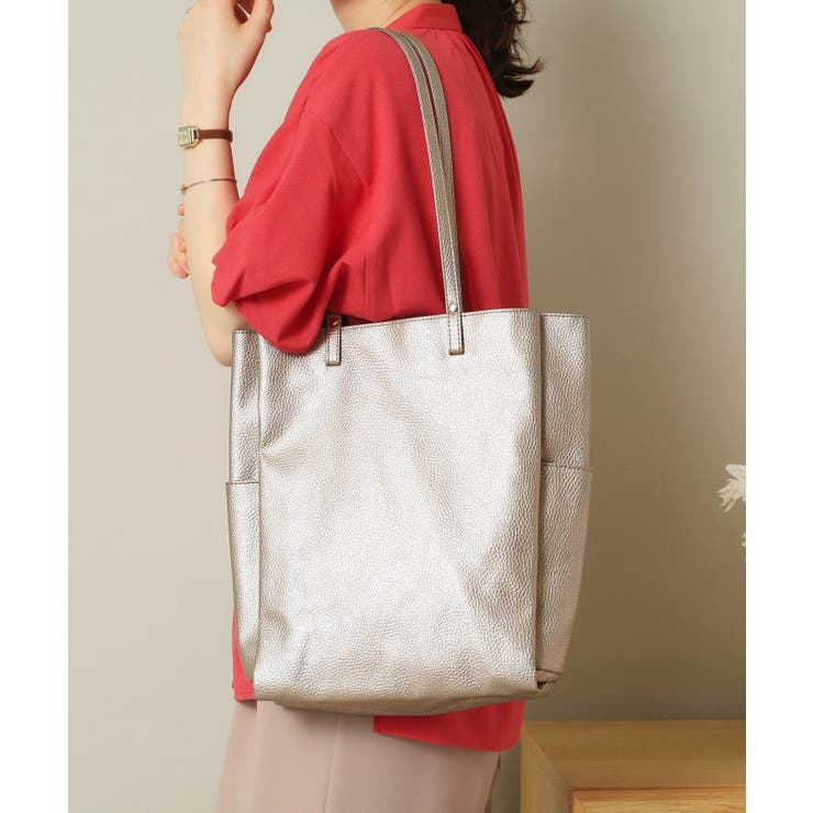 ブロンズ(008) | 【A4対応】縦型三層トート | ITS'DEMO