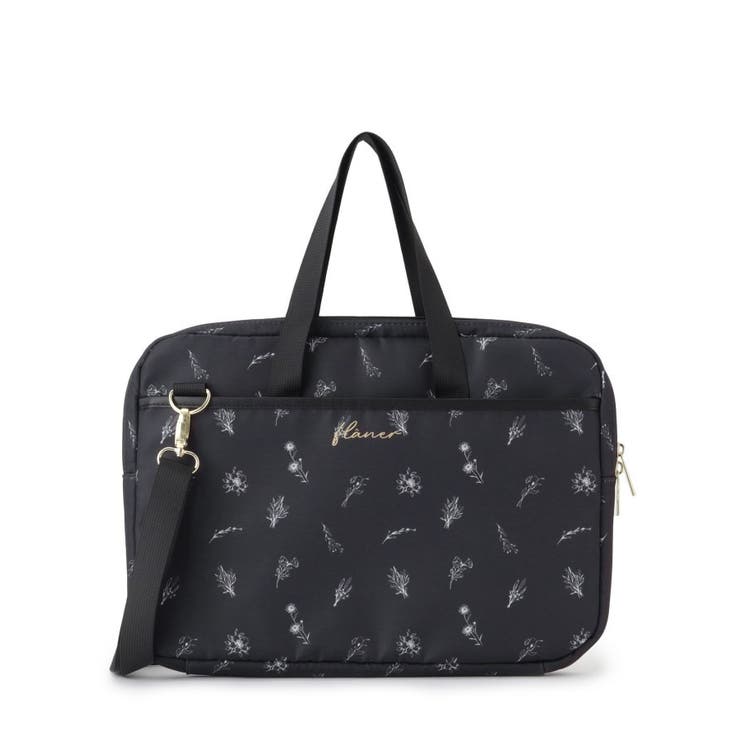 【3WAY／9ポケット／通勤】花柄PCトート | ITS'DEMO | 詳細画像9 