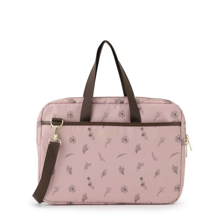 【3WAY／9ポケット／通勤】花柄PCトート | ITS'DEMO | 詳細画像10 