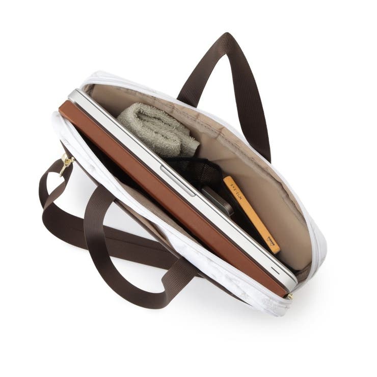 【3WAY／9ポケット／通勤】花柄PCトート | ITS'DEMO | 詳細画像19 