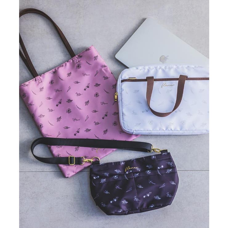 【3WAY／9ポケット／通勤】花柄PCトート | ITS'DEMO | 詳細画像25 