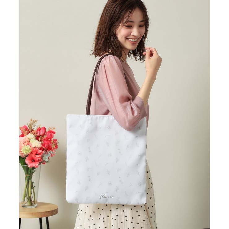 【A4対応】花柄薄マチトート | ITS'DEMO | 詳細画像2 