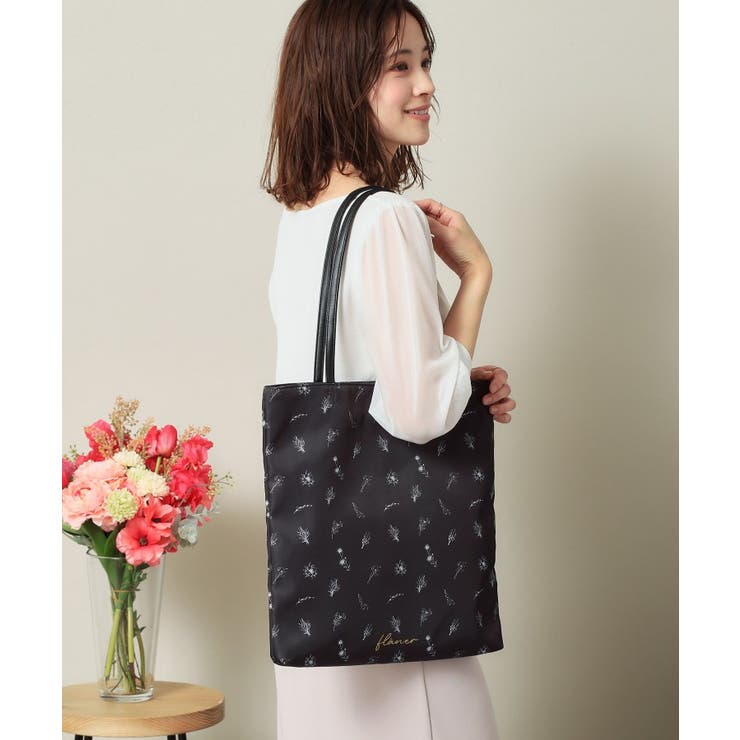 【A4対応】花柄薄マチトート | ITS'DEMO | 詳細画像5 