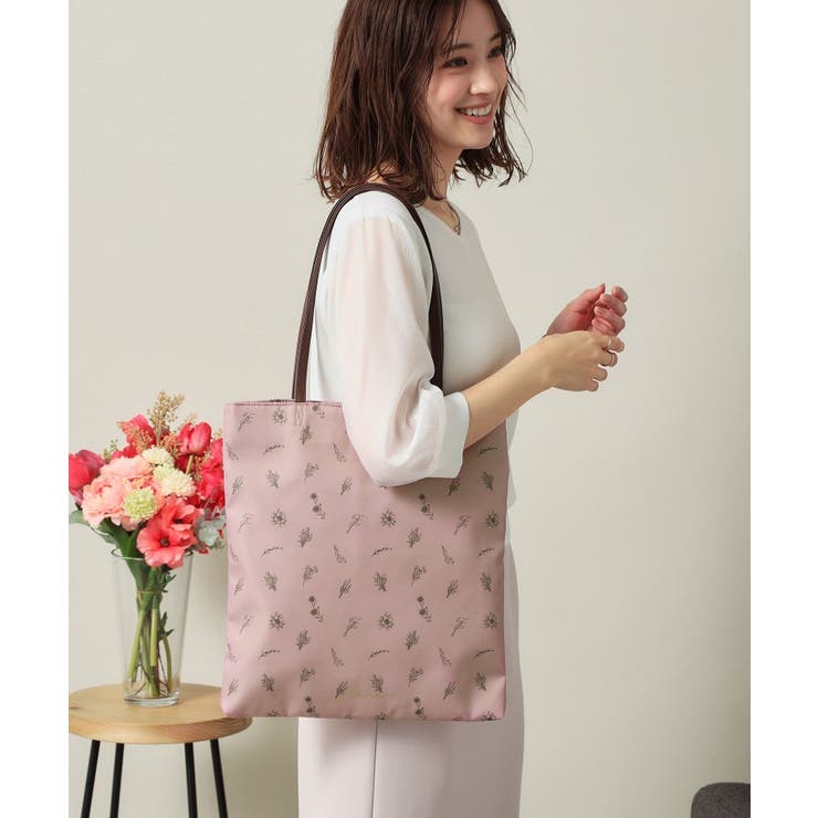 【A4対応】花柄薄マチトート | ITS'DEMO | 詳細画像3 