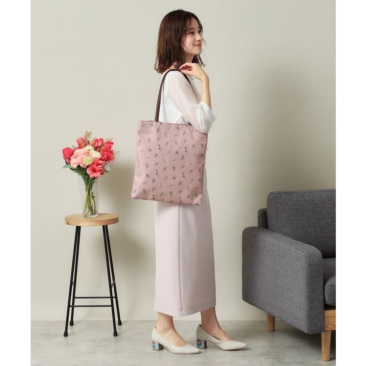 【A4対応】花柄薄マチトート | ITS'DEMO | 詳細画像4 