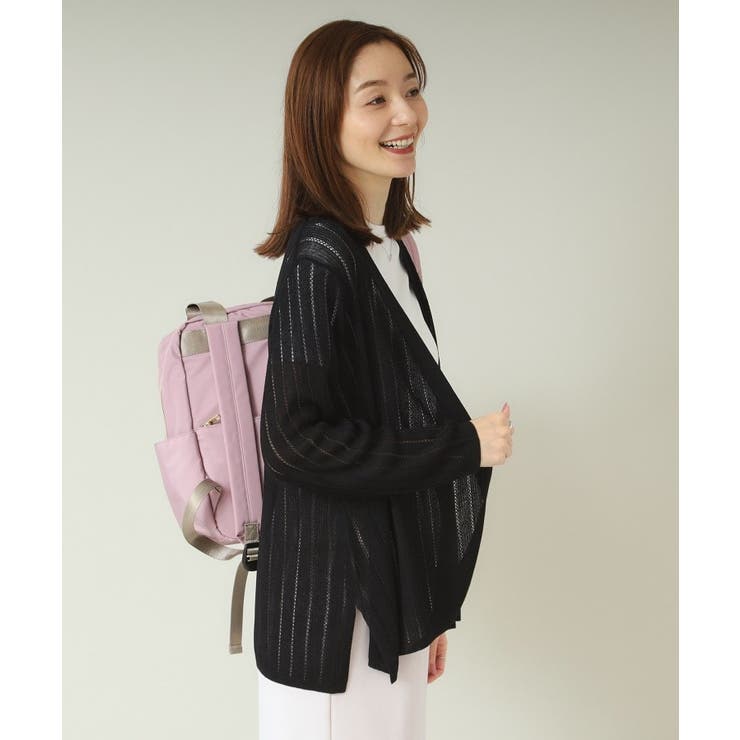 【手洗い可】透かし編み着流しカーデ | ITS'DEMO | 詳細画像5 