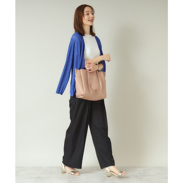 【手洗い可】透かし編み着流しカーデ | ITS'DEMO | 詳細画像11 