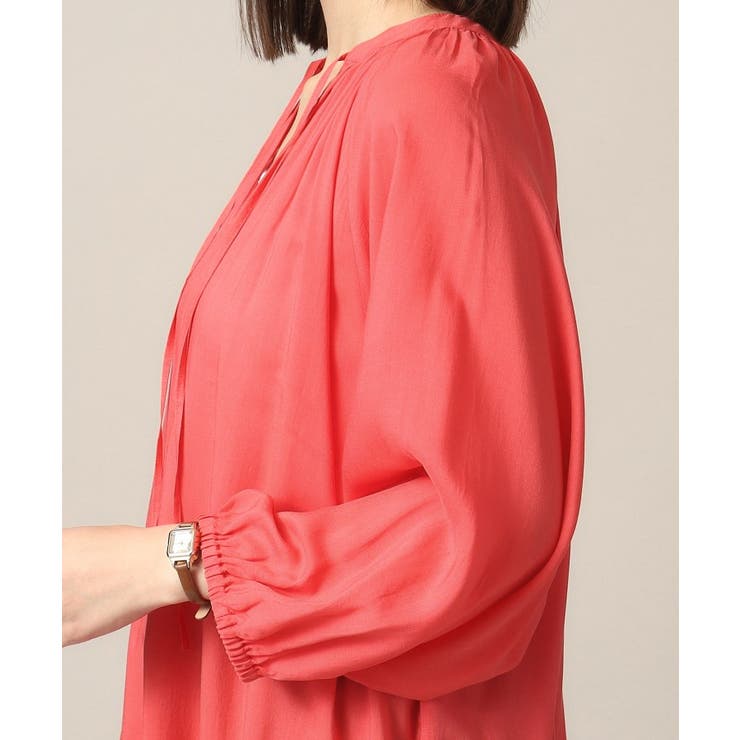 【手洗い可】スキッパーブラウス | ITS'DEMO | 詳細画像13 