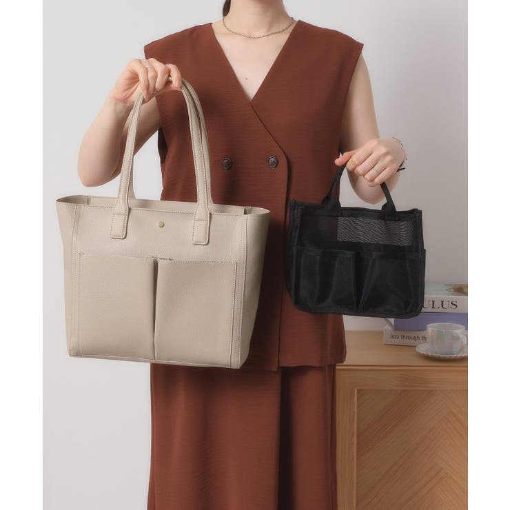 バッグイン付A4トート | ITS'DEMO | 詳細画像12 