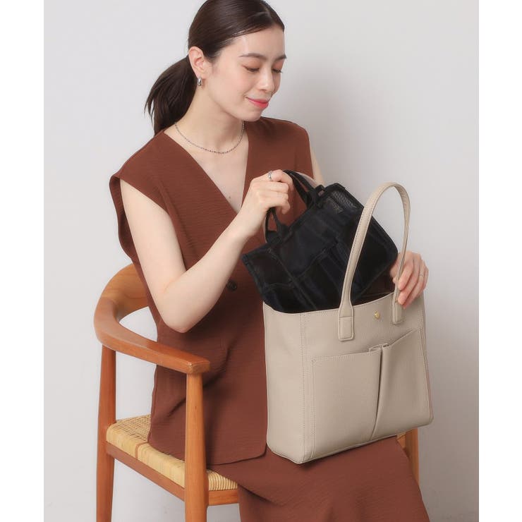 バッグイン付A4トート | ITS'DEMO | 詳細画像11 