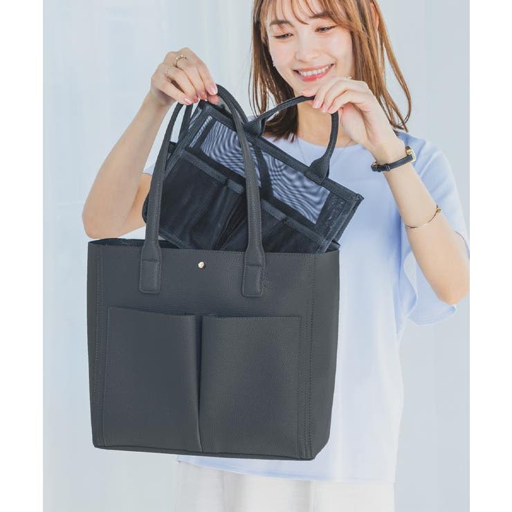 バッグイン付A4トート | ITS'DEMO | 詳細画像2 