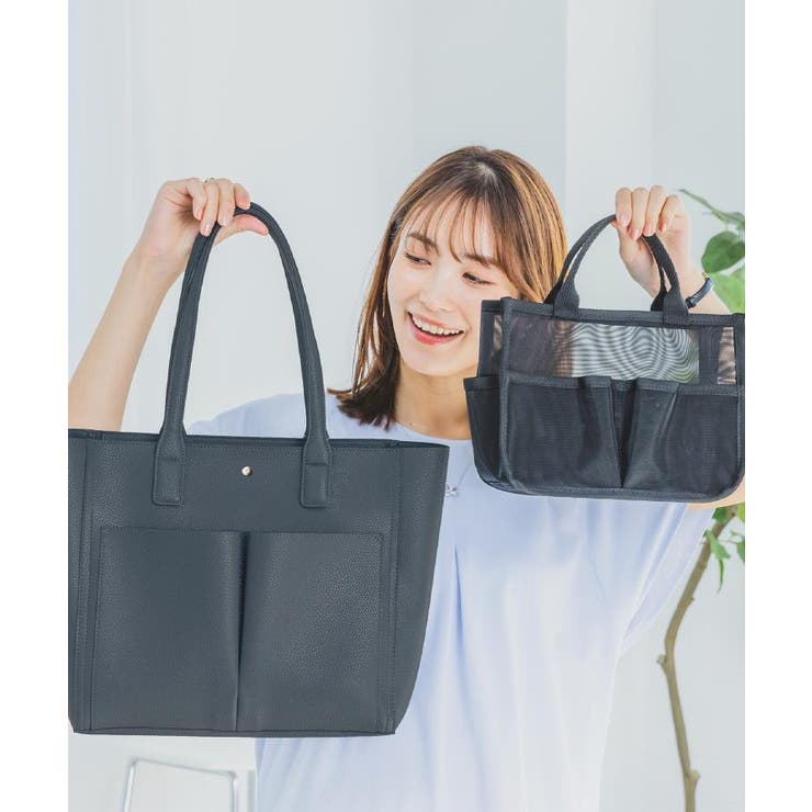 バッグイン付A4トート | ITS'DEMO | 詳細画像1 