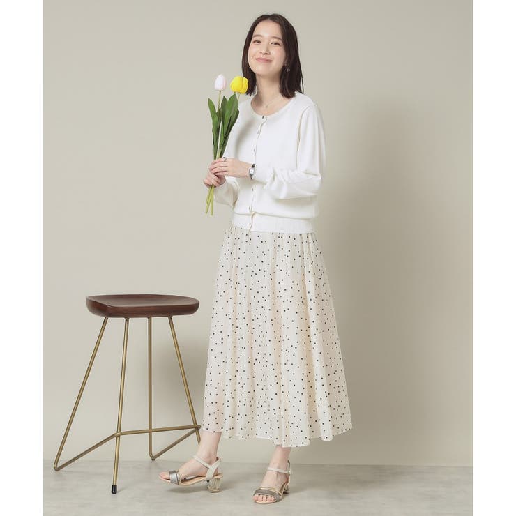 【UVカット／アンチピリング／手洗い可】クルーニットカーディガン | ITS'DEMO | 詳細画像5 