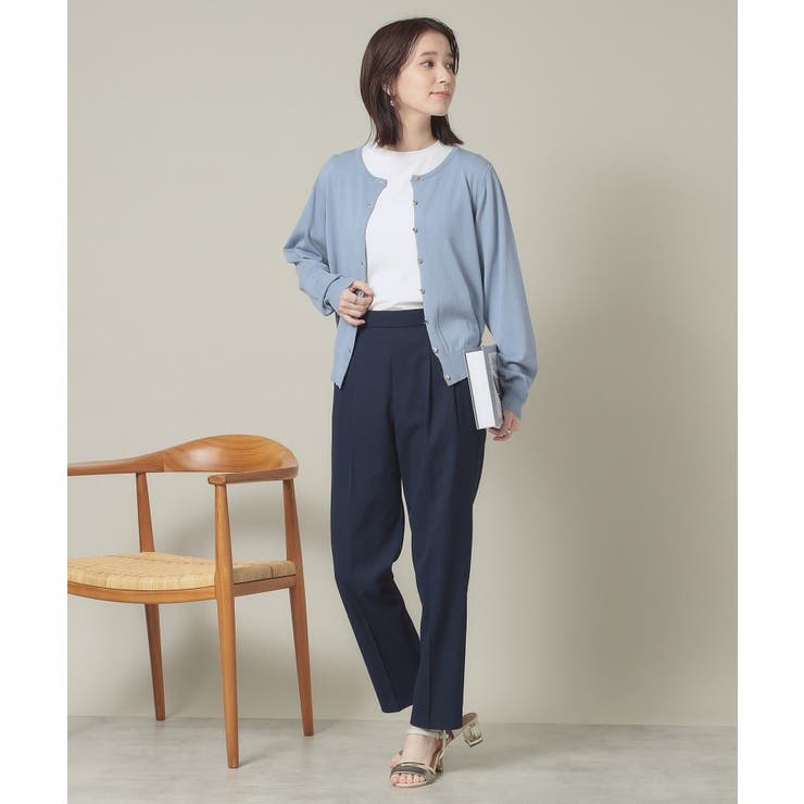 【UVカット／アンチピリング／手洗い可】クルーニットカーディガン | ITS'DEMO | 詳細画像17 