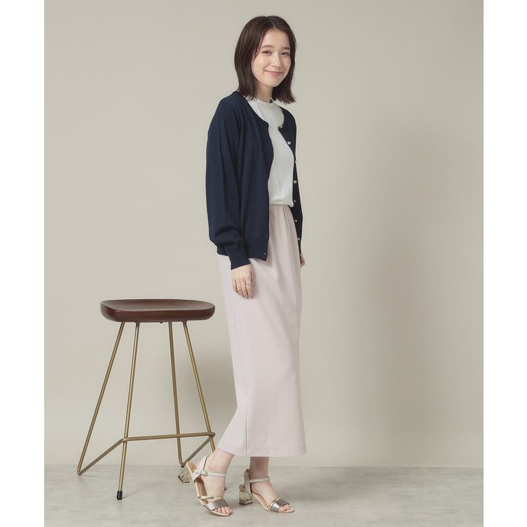 【UVカット／アンチピリング／手洗い可】クルーニットカーディガン | ITS'DEMO | 詳細画像22 