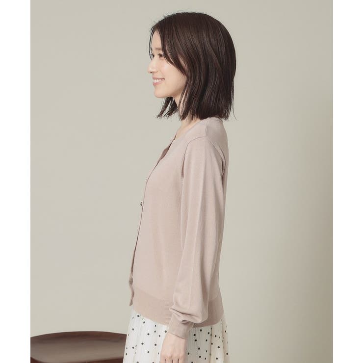 【UVカット／アンチピリング／手洗い可】クルーニットカーディガン | ITS'DEMO | 詳細画像25 