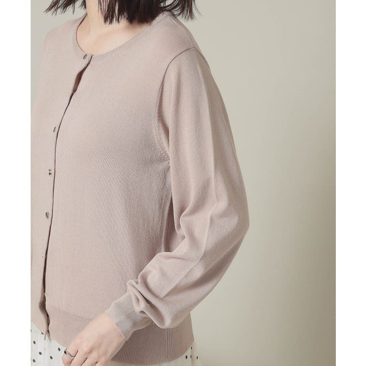 【UVカット／アンチピリング／手洗い可】クルーニットカーディガン | ITS'DEMO | 詳細画像28 