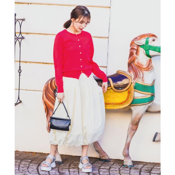 【UVカット／アンチピリング／手洗い可】クルーニットカーディガン | ITS'DEMO | 詳細画像3 