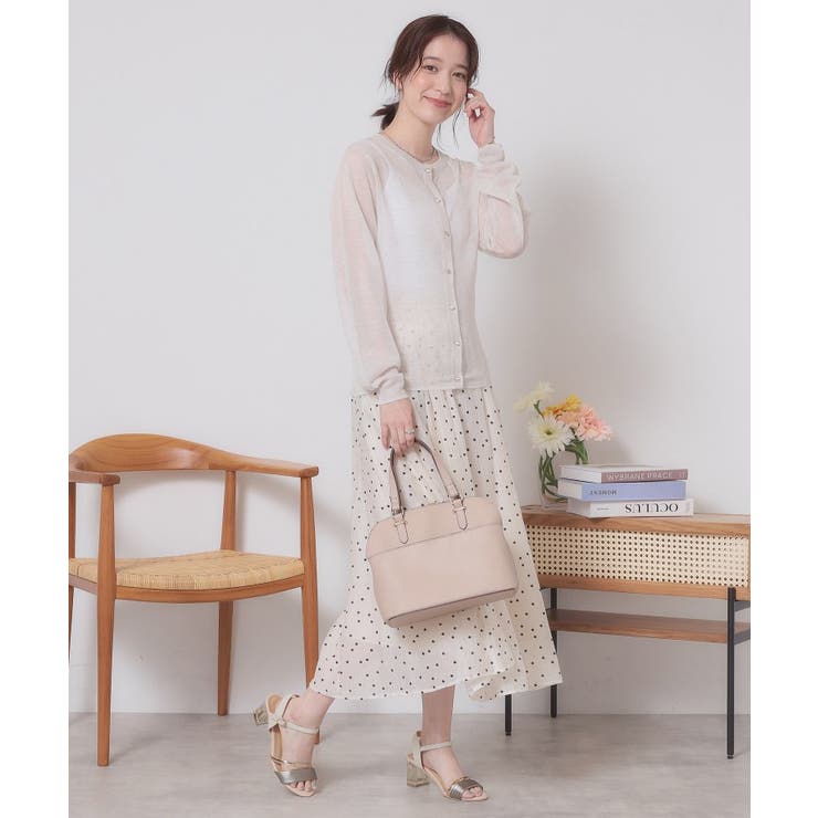 【定番人気／手洗い可／M・L展開】ラメクルーカーデ | ITS'DEMO | 詳細画像3 