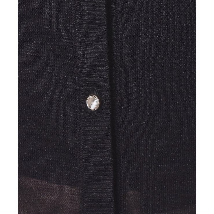 【定番人気／手洗い可／M・L展開】ラメクルーカーデ | ITS'DEMO | 詳細画像8 