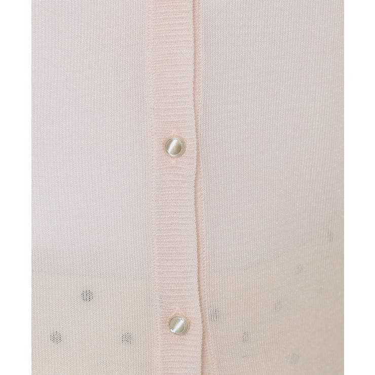 【定番人気／手洗い可／M・L展開】ラメクルーカーデ | ITS'DEMO | 詳細画像16 