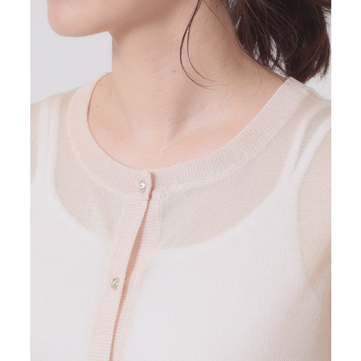 【定番人気／手洗い可／M・L展開】ラメクルーカーデ | ITS'DEMO | 詳細画像20 