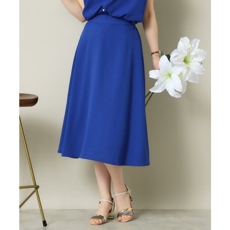 【UVケア／吸水速乾／洗濯機OK】麻調合繊スカート＜ラク服シリーズ＞ | ITS'DEMO | 詳細画像12 