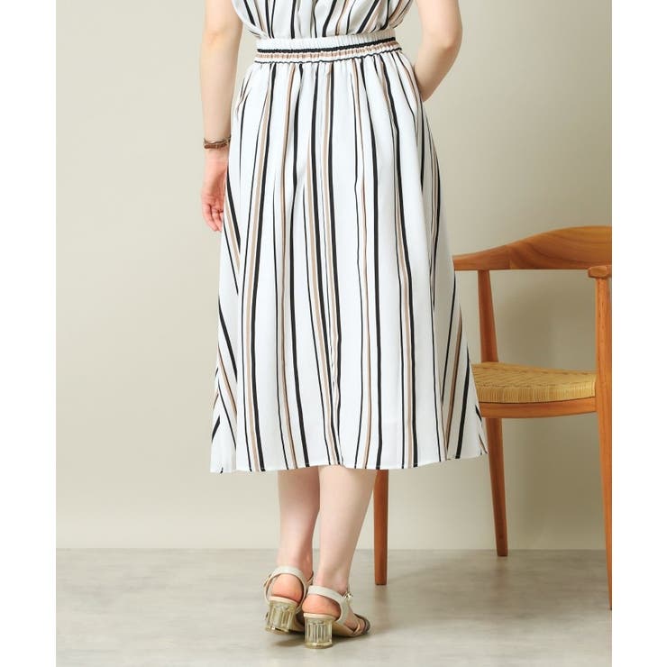 【UVケア／吸水速乾／洗濯機OK】麻調合繊スカート＜ラク服シリーズ＞ | ITS'DEMO | 詳細画像26 