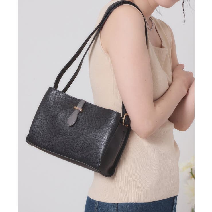 ブラック(019) | ベルト三層横型ショルダー | ITS'DEMO