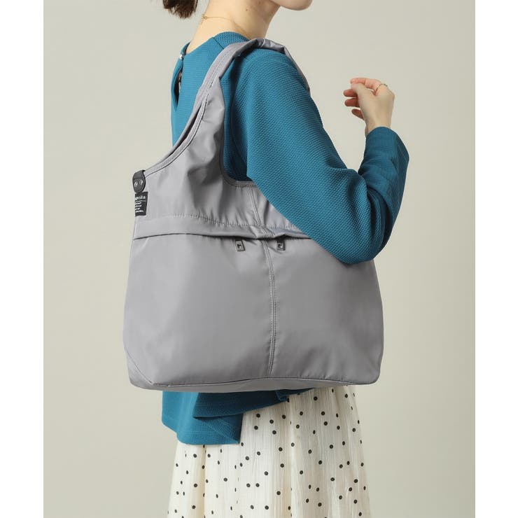 グレー(012) | 【2WAY】高密度バルーン10Pトート | ITS'DEMO