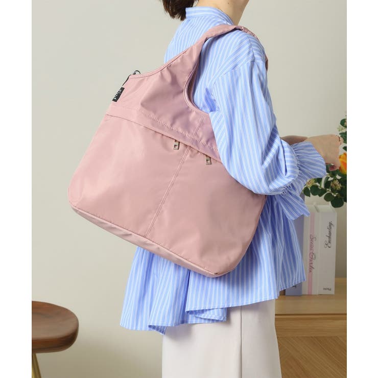 ピンク(071) | 【2WAY】高密度バルーン10Pトート | ITS'DEMO