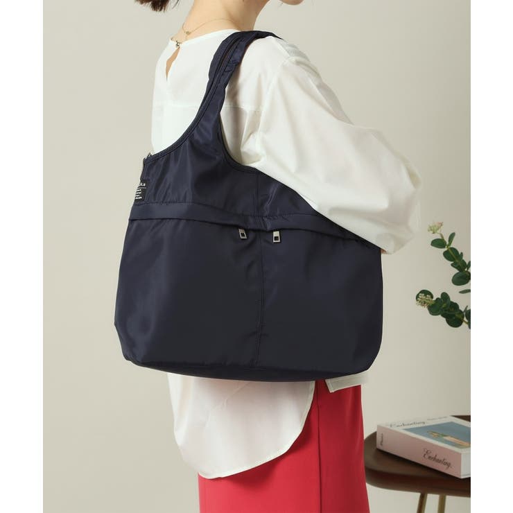 ネイビー(094) | 【2WAY】高密度バルーン10Pトート | ITS'DEMO