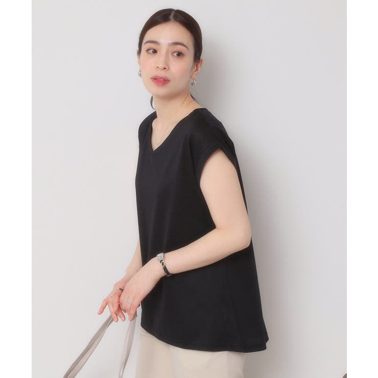 【吸水速乾 洗濯機OK 洗濯後しわになりにくい】カットミラノVネックプルオーバー | ITS'DEMO | 詳細画像8 