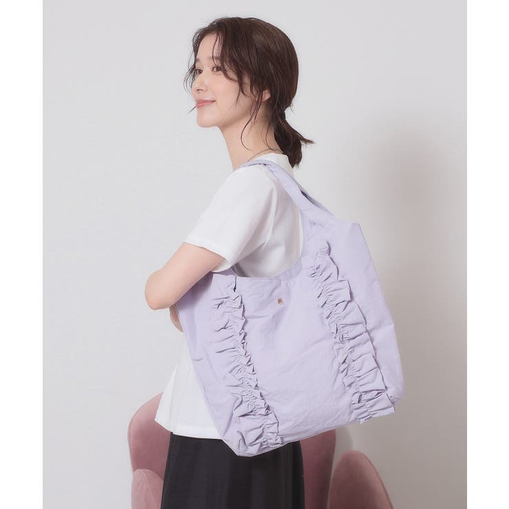 【A4対応】フリルラウンドトート | ITS'DEMO | 詳細画像5 