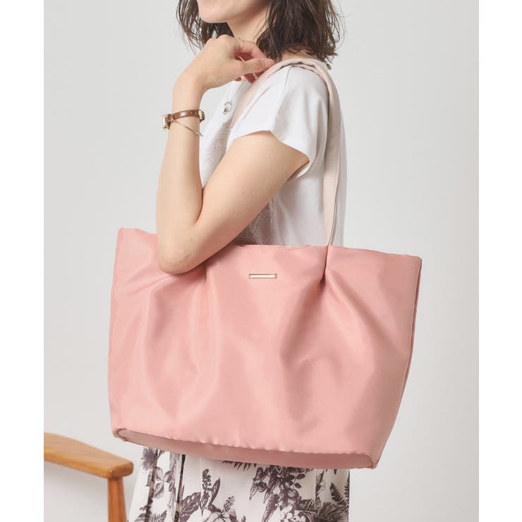 オレンジ(065) | 【8ポケット】撥水タックA4トート | ITS'DEMO