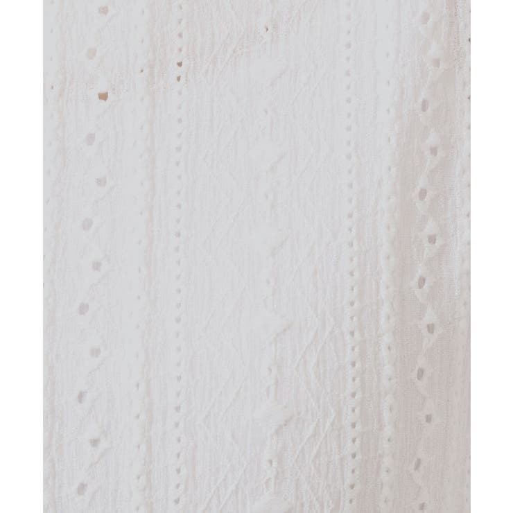 【手洗い可】レーシーふくれジャカードプルオーバー | ITS'DEMO | 詳細画像4 