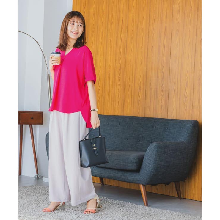 【接触冷感 吸水速乾 洗濯機OK】イージーケアスキッパーブラウス＜ラク服シリーズ… | ITS'DEMO | 詳細画像2 