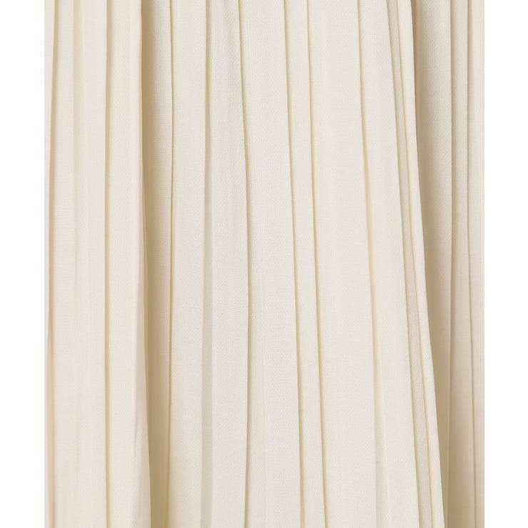 【手洗い可／ウエストゴム】サテンプリーツスカート | ITS'DEMO | 詳細画像4 