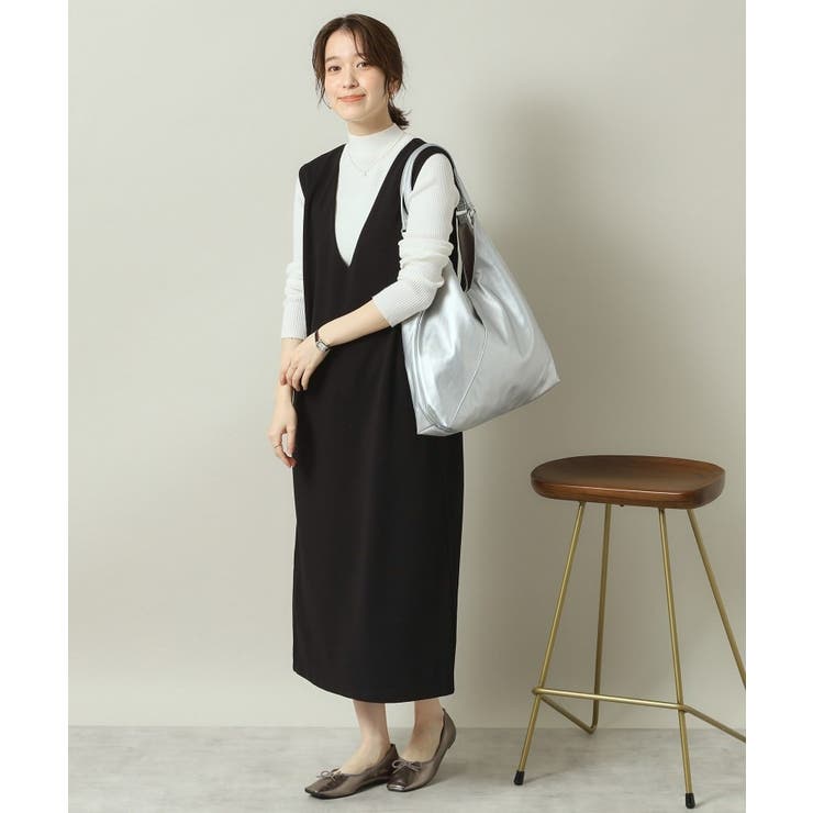 【A4対応】合皮Vカットトート | ITS'DEMO | 詳細画像2 