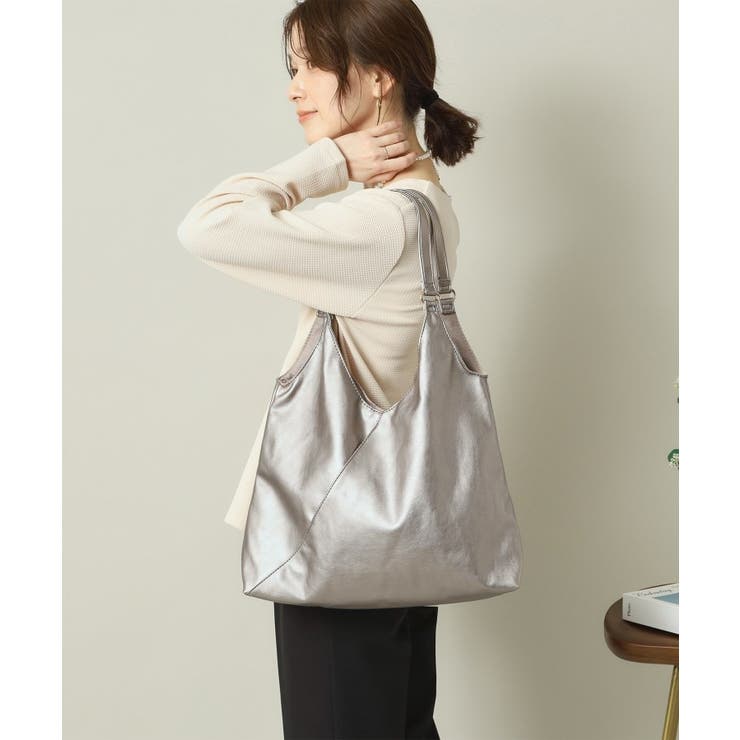 【A4対応】合皮Vカットトート | ITS'DEMO | 詳細画像3 