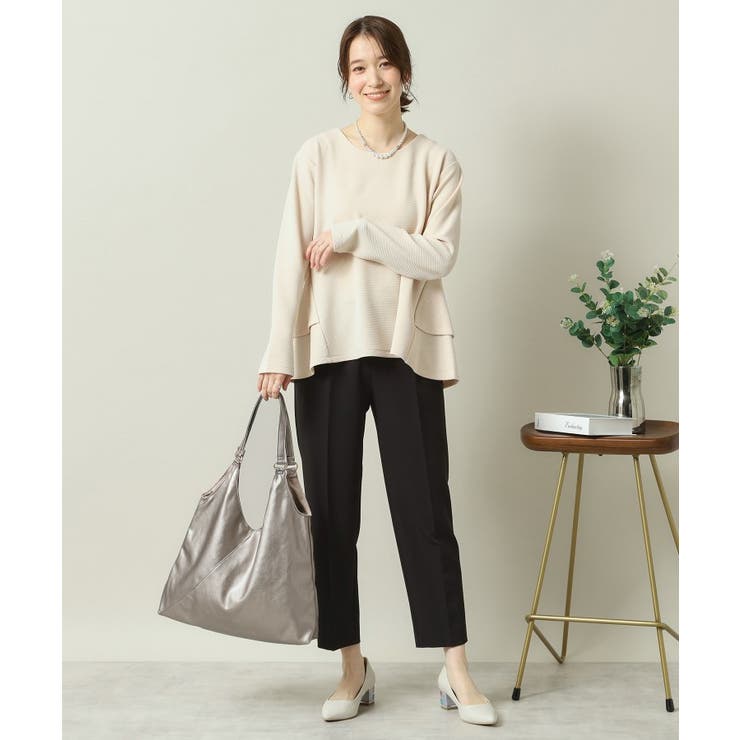 【A4対応】合皮Vカットトート | ITS'DEMO | 詳細画像4 