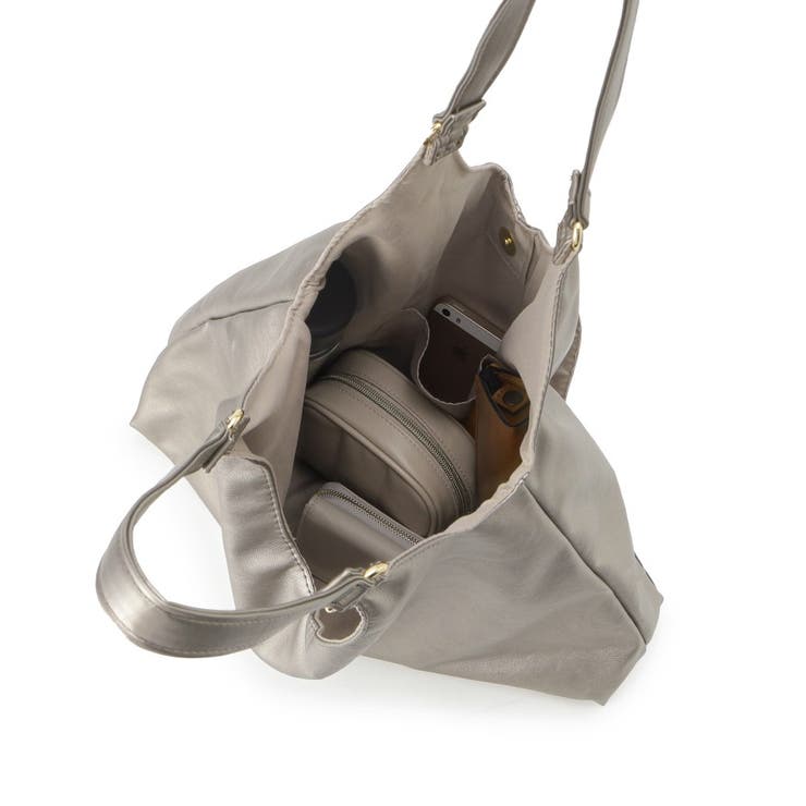 【A4対応】合皮Vカットトート | ITS'DEMO | 詳細画像20 