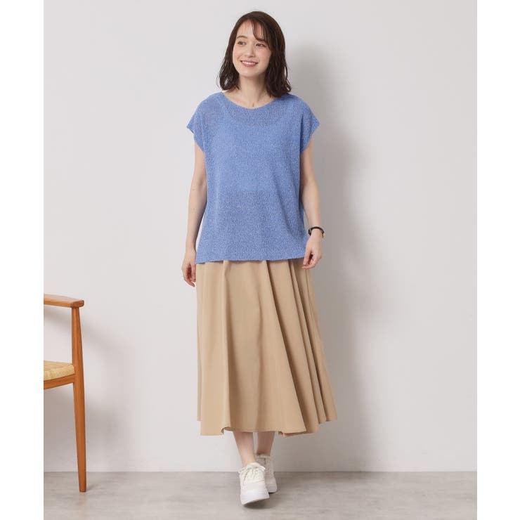 【手洗い可】ブークレラメフレンチニット | ITS'DEMO | 詳細画像7 