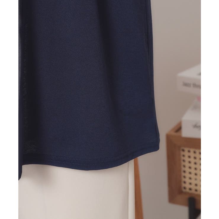 【手洗い可】異素材切替着流しカーディガン | ITS'DEMO | 詳細画像22 