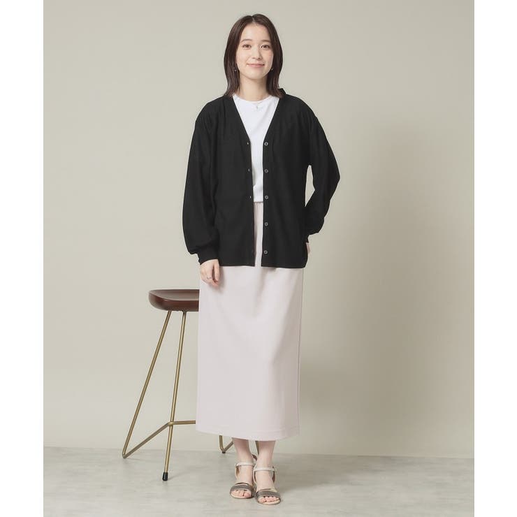 【UVカット／手洗い可】Vネックカーディガン | ITS'DEMO | 詳細画像13 