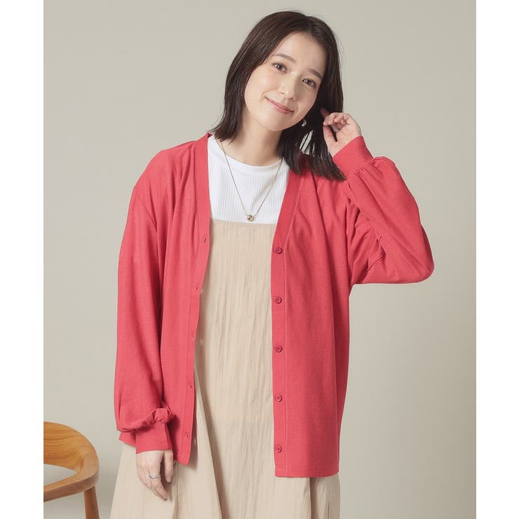 【UVカット／手洗い可】Vネックカーディガン | ITS'DEMO | 詳細画像16 