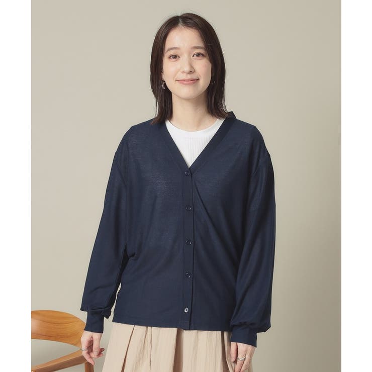 【UVカット／手洗い可】Vネックカーディガン | ITS'DEMO | 詳細画像24 